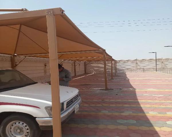 تركيب المظلات للسيارات في الرياض | مظلات مواقف سيارات
