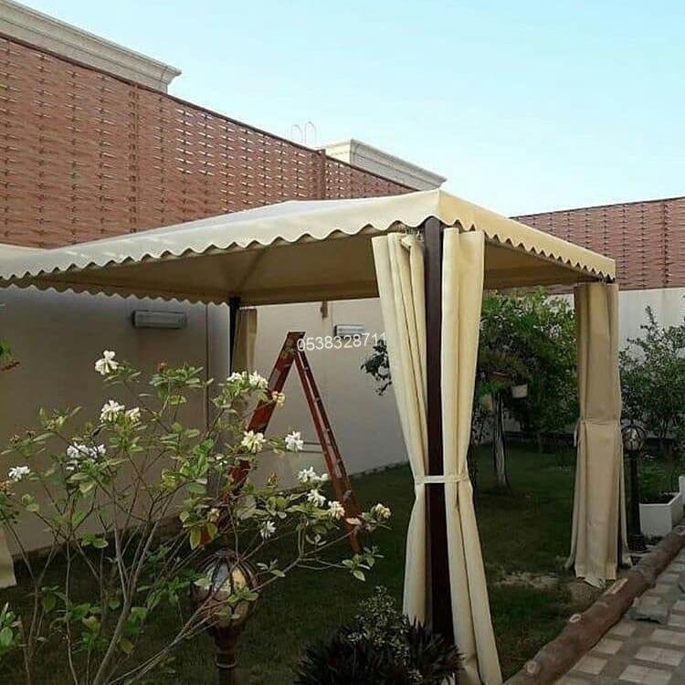 برجولات حدائق خشب تضيف لمسة جمالية للمساحات الخارجية