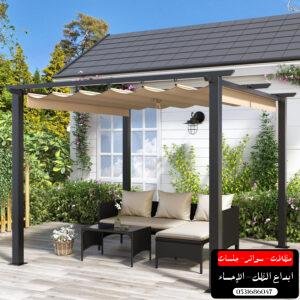 أفضل برجولات خشب مودرن للبلكونات متينة مقاومة للعوامل الجوية